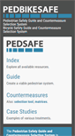 Mobile Screenshot of pedbikesafe.org